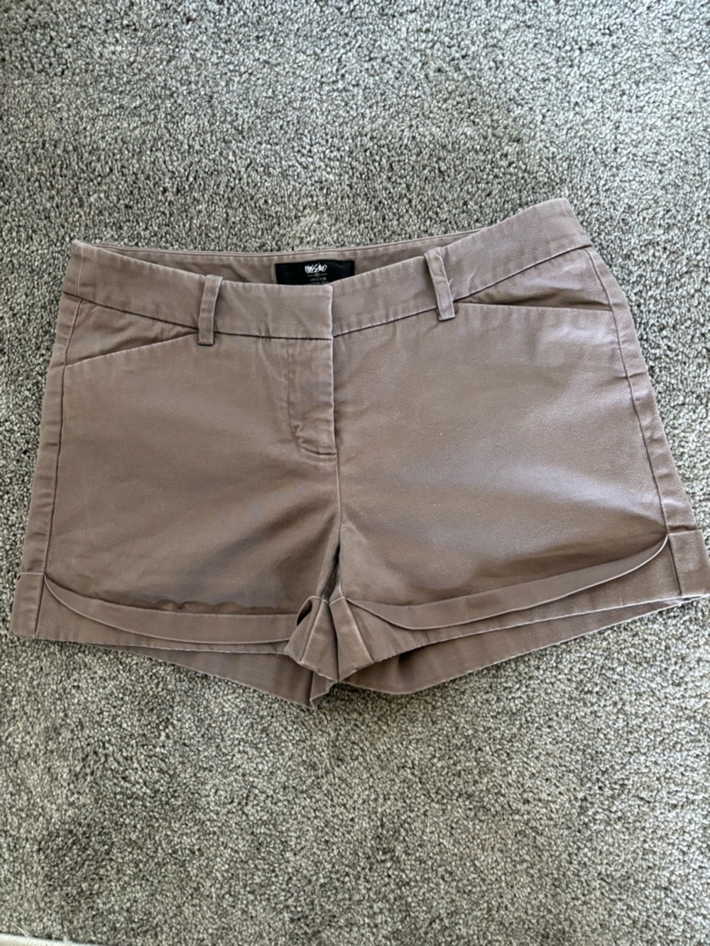 Mossimo Supply Co. Taupe Women's Bermuda Shorts